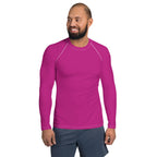 Fabulous Fuchsia Men's Rash Guard