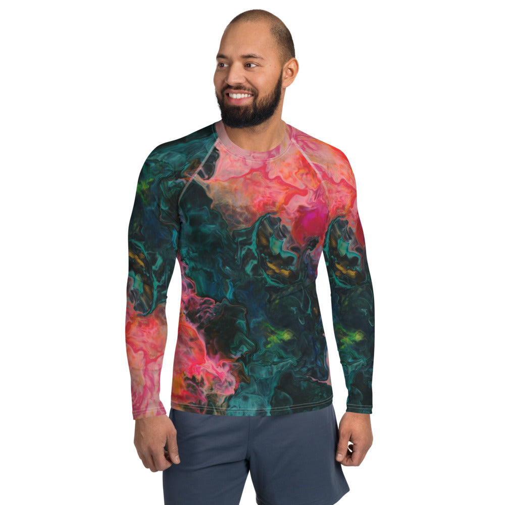 Feel the Borboleta Men's Rash Guard