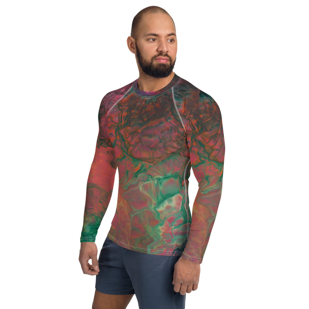Bright Cameron Men's Rash Guard