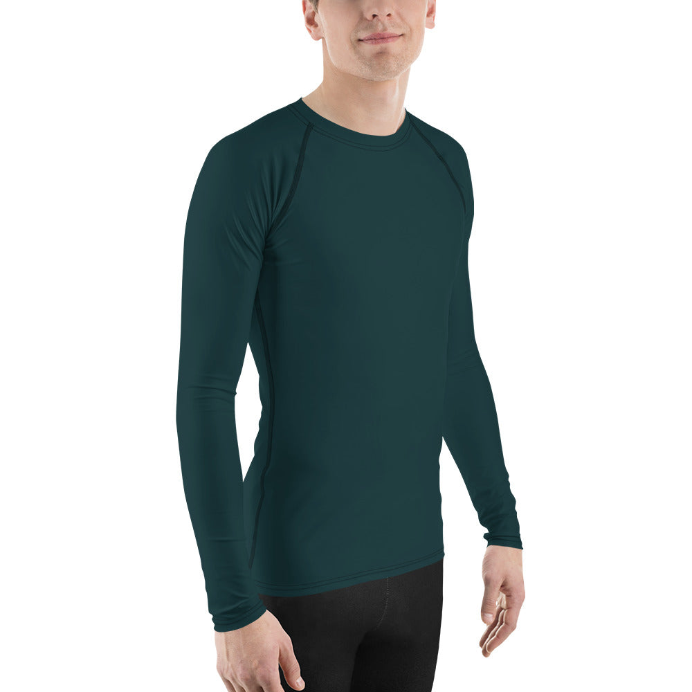 Sea Green Men's Rash Guard