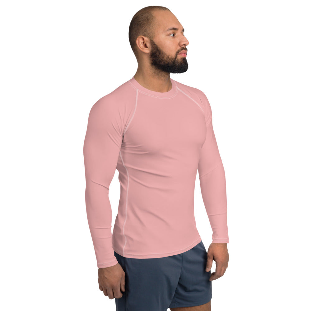 Pink Petal Men's Rash Guard
