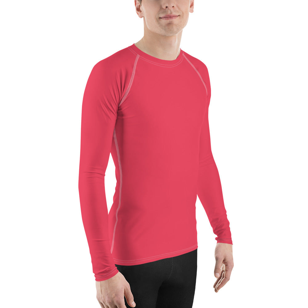 My Hibiscus Men's Rash Guard
