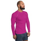 Fabulous Fuchsia Men's Rash Guard