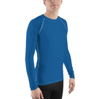 Water Blue Men's Rash Guard