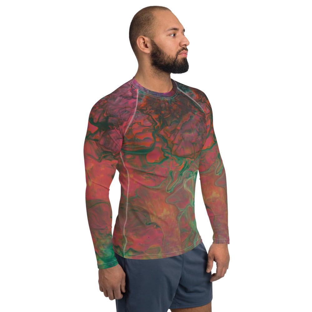 Bright Cameron Men's Rash Guard