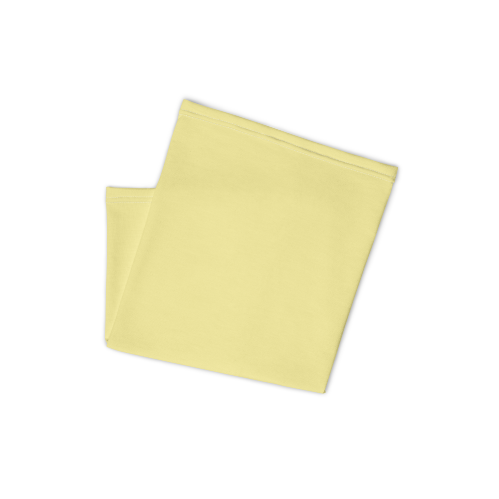 Butter Yellow Neck Gaiter