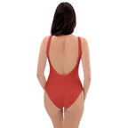 Cherry Red One-Piece Swimsuit