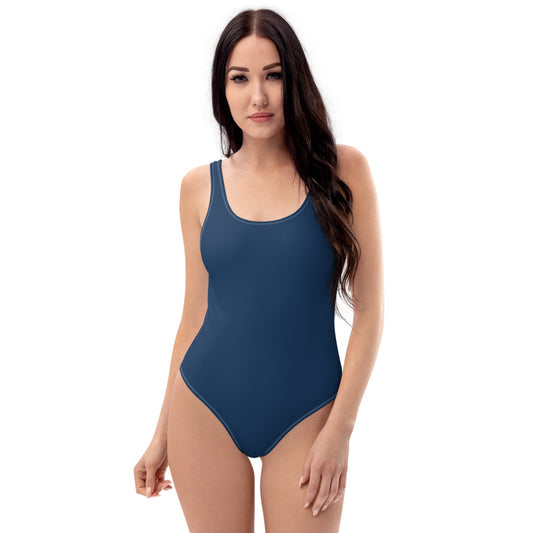 In the Navy One-Piece Swimsuit