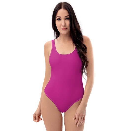 Fabulous Fuchsia One-Piece Swimsuit
