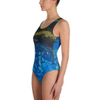 Gold Stream One-Piece Swimsuit