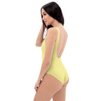 Butter Yellow One-Piece Swimsuit