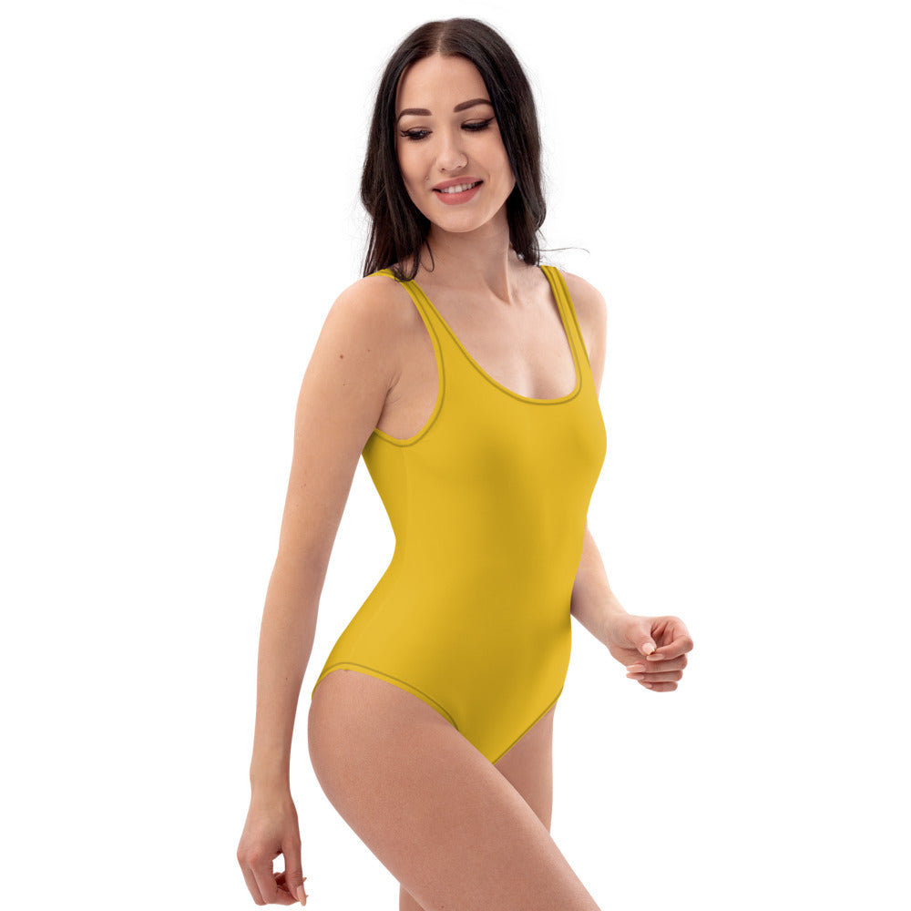 Gold Tooth One-Piece Swimsuit