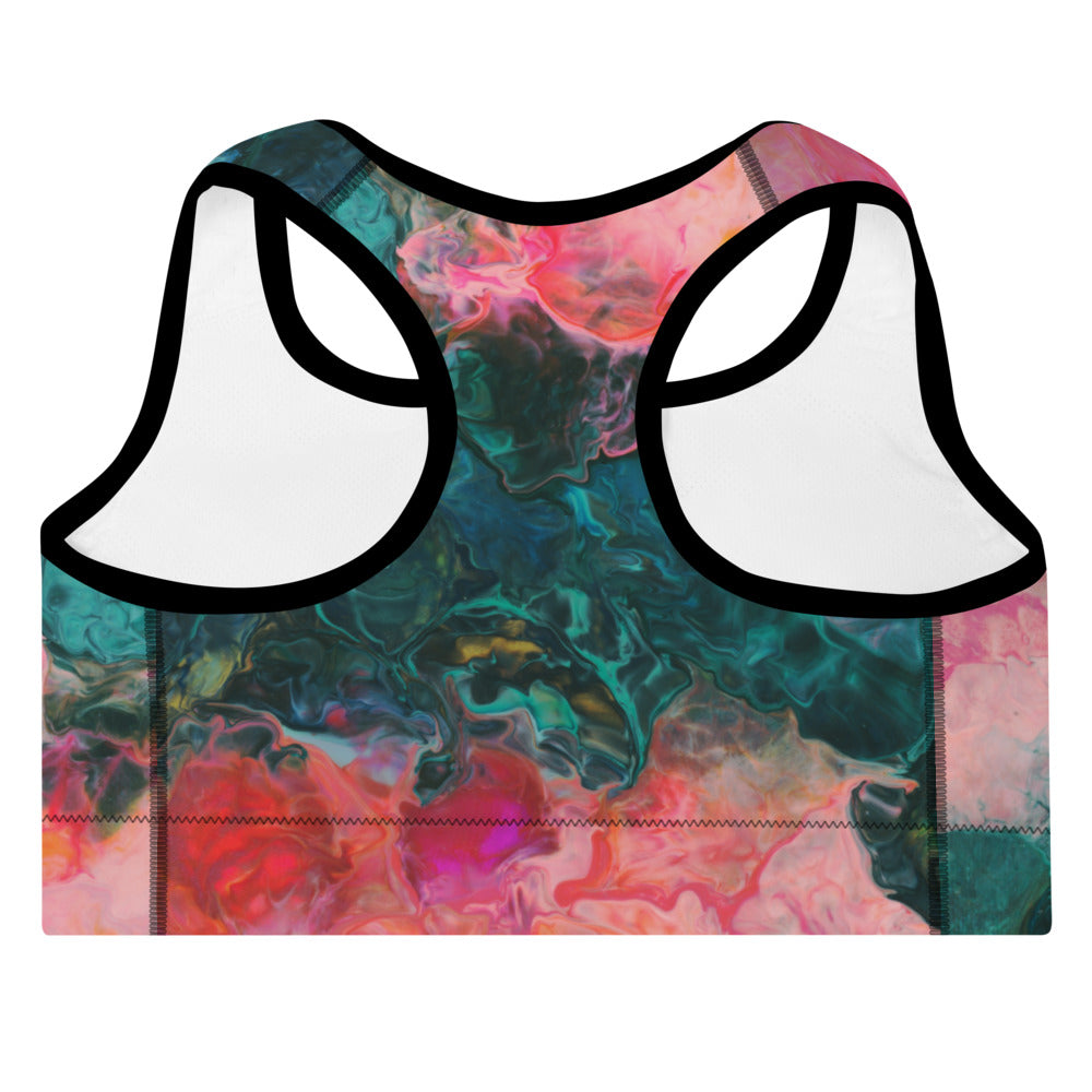 Feel the Borboleta Padded Sports Bra