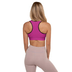 Fabulous Fuchsia Padded Sports Bra