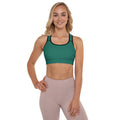 Bright Green Padded Sports Bra