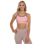 Pink Petal Padded Sports Bra