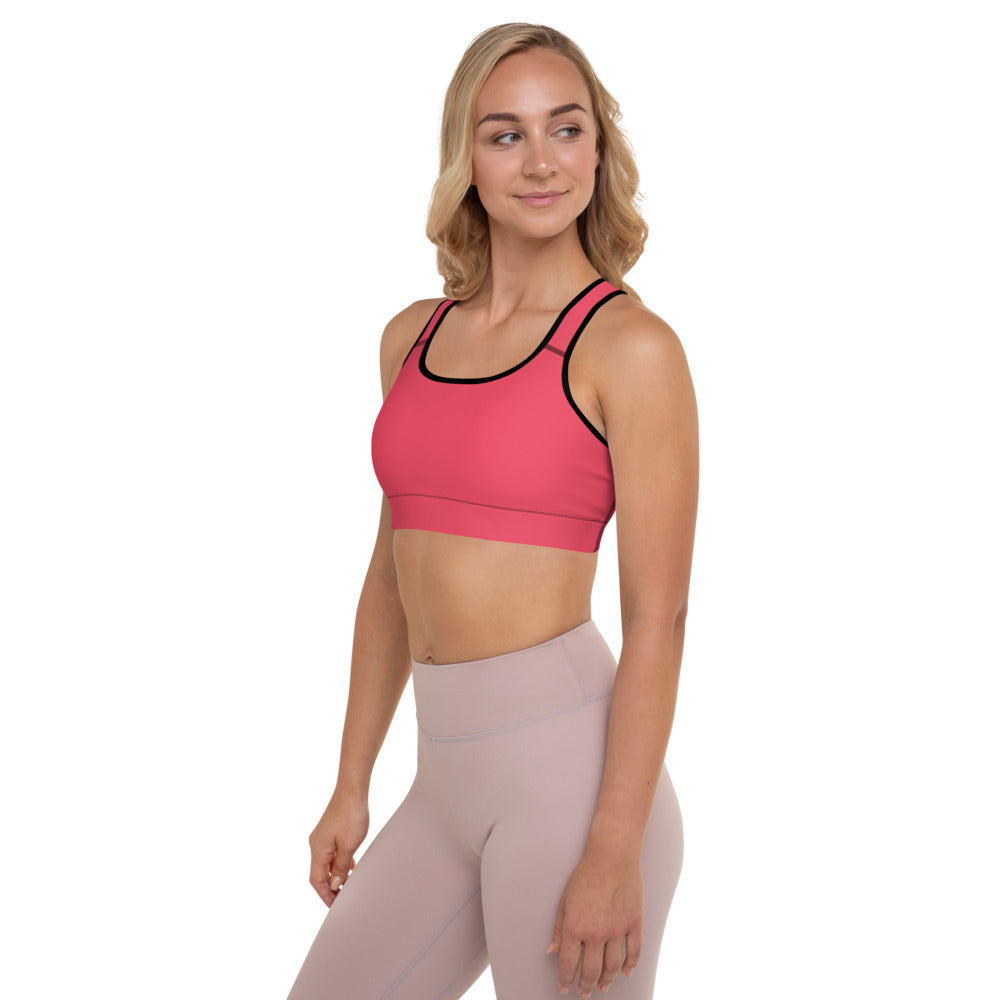 My Hibiscus Padded Sports Bra