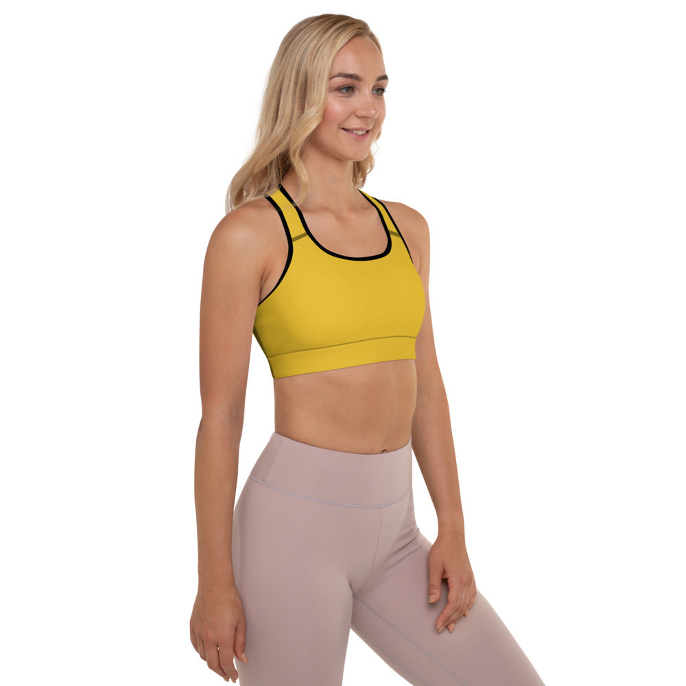 Gold Tooth Padded Sports Bra