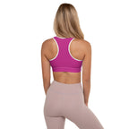 Fabulous Fuchsia Padded Sports Bra