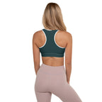 Sea Green Padded Sports Bra