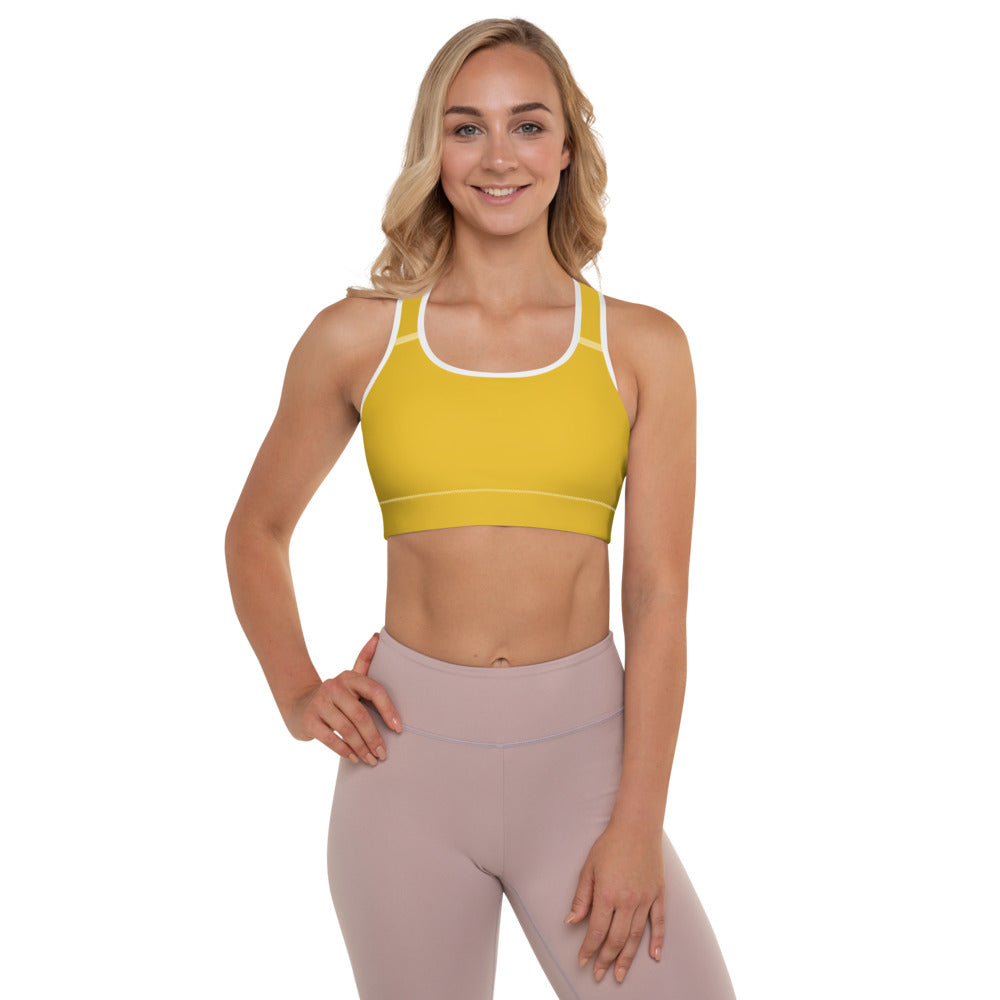 Gold Tooth Padded Sports Bra