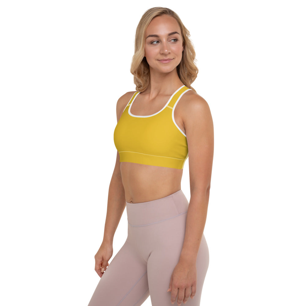 Gold Tooth Padded Sports Bra