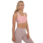 Pink Petal Padded Sports Bra
