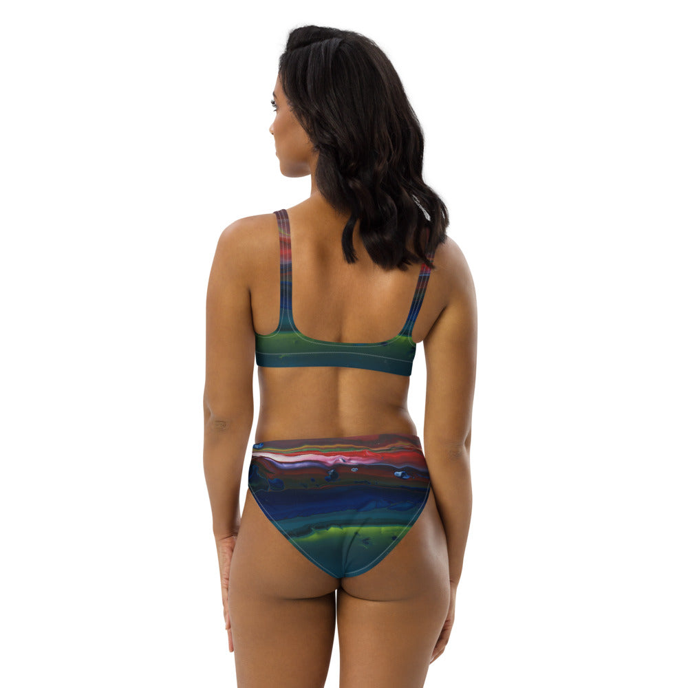 Northern Light Recycled High-Waisted Bikini
