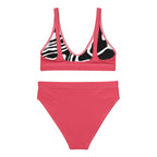 Fabulous Fuchsia Recycled High-Waisted Bikini