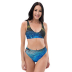 Gold Stream Recycled High-Waisted Bikini