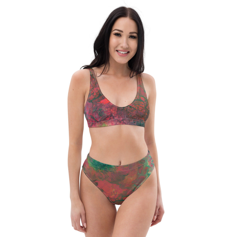 Bright Cameron Recycled High-Waisted Bikini