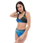 Gold Stream Recycled High-Waisted Bikini