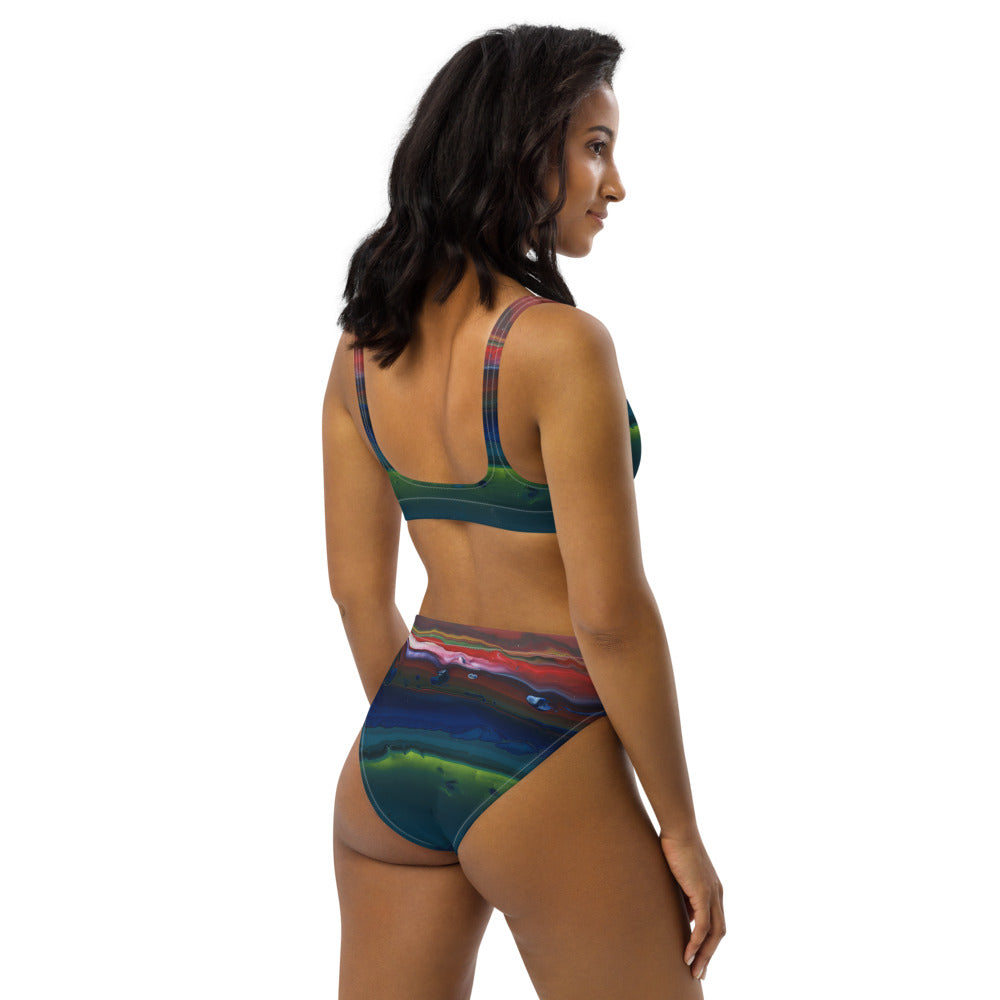 Northern Light Recycled High-Waisted Bikini