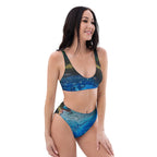 Gold Stream Recycled High-Waisted Bikini