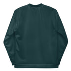 Sea Green Unisex Bomber Jacket