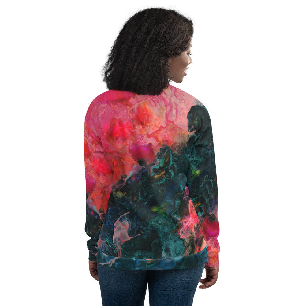 Feel the Borboleta Unisex Bomber Jacket