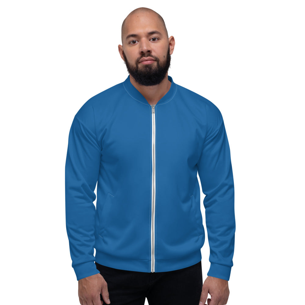 Blue Water Unisex Bomber Jacket