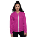 Fabulous Fuchsia Unisex Bomber Jacket