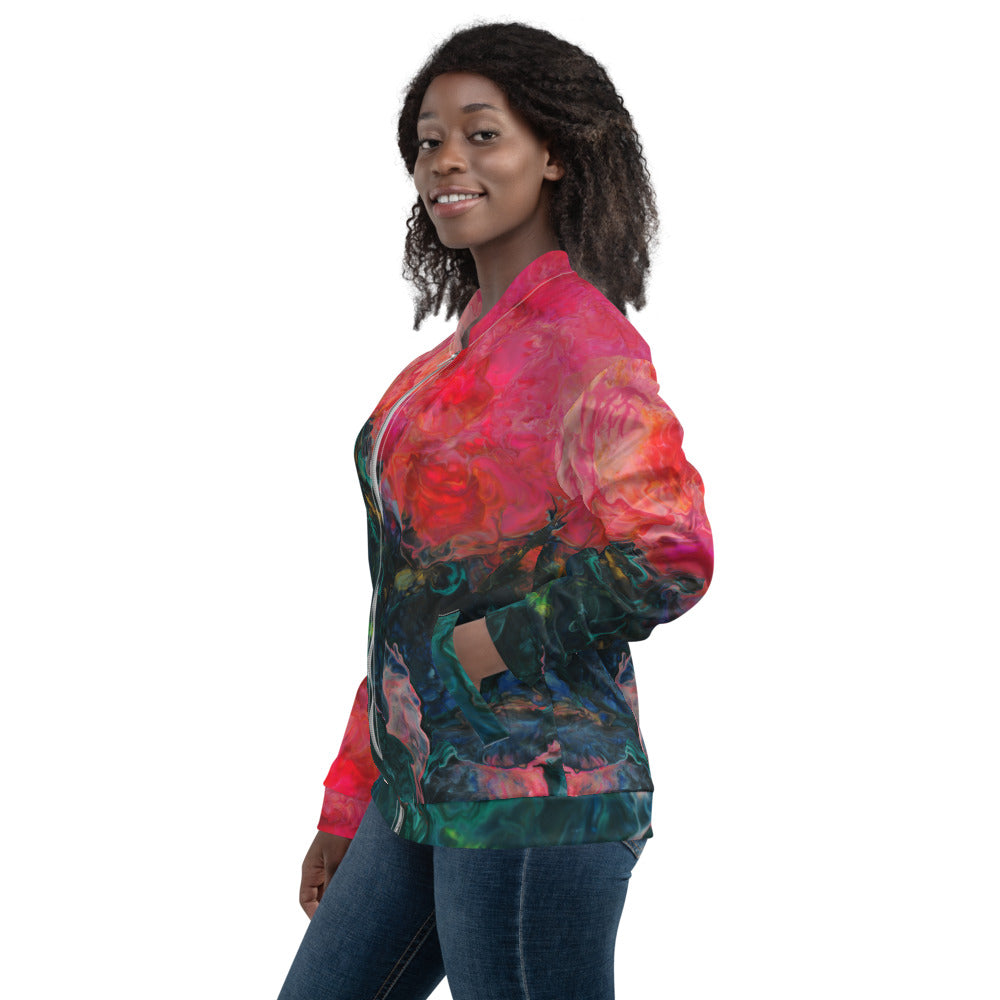 Feel the Borboleta Unisex Bomber Jacket