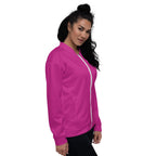 Fabulous Fuchsia Unisex Bomber Jacket