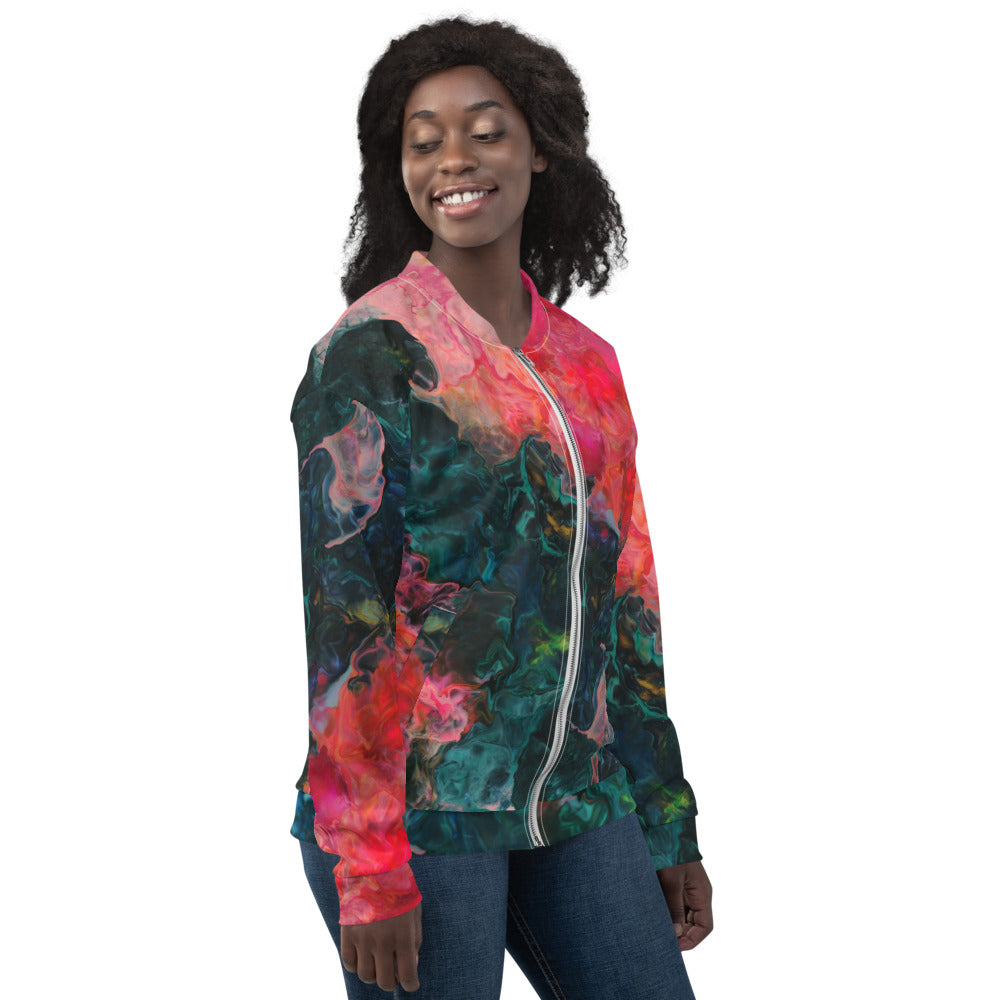 Feel the Borboleta Unisex Bomber Jacket