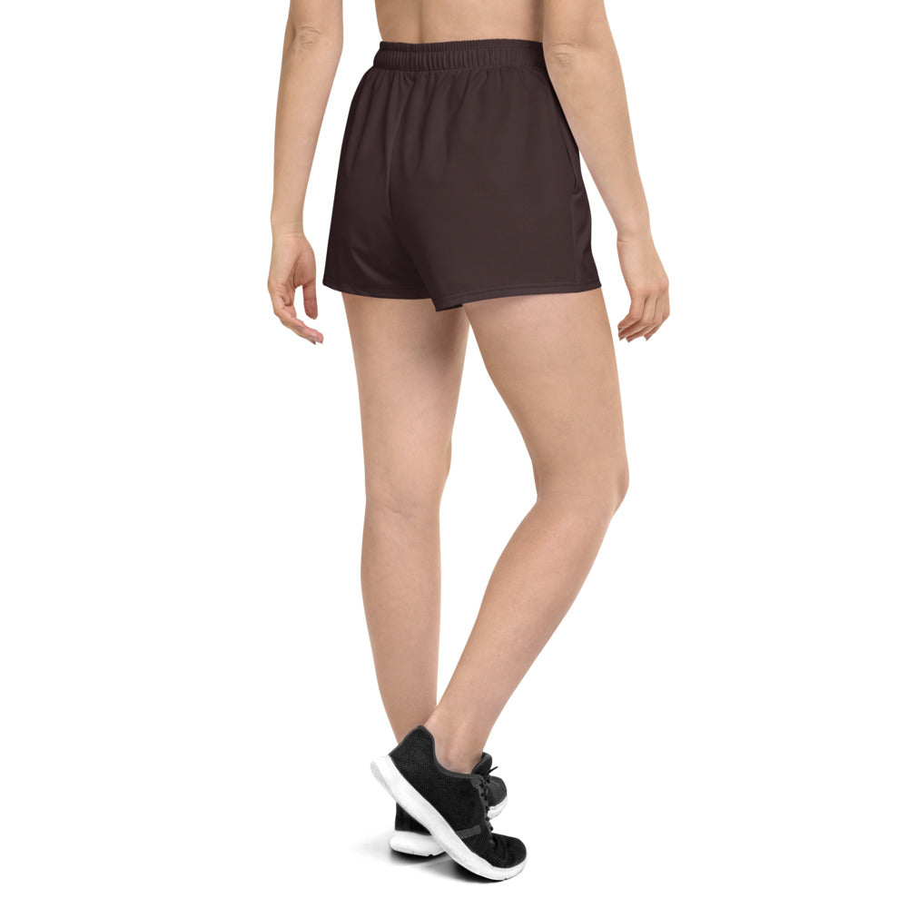 Chocolate Brown Athletic Short Shorts