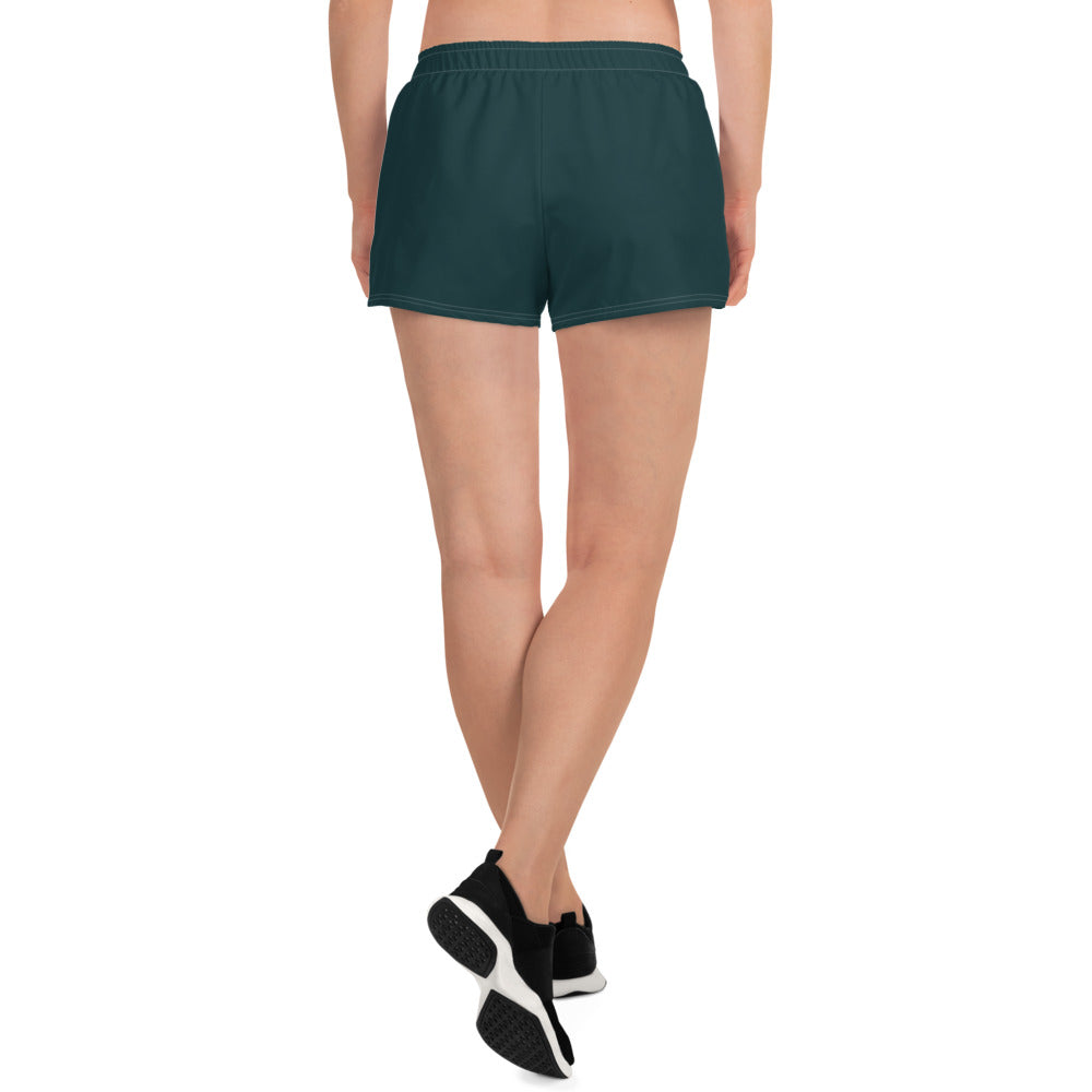 Sea Green Athletic Short Shorts
