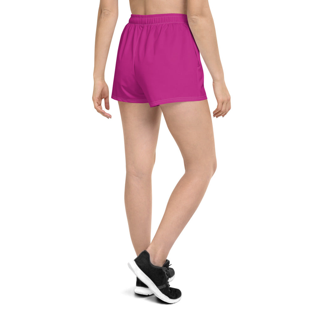 Fabulous Fuchsia Athletic Short Shorts