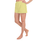 Butter Yellow Athletic Short Shorts