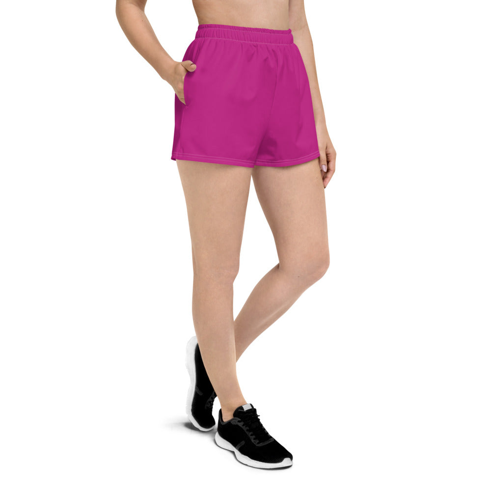 Fabulous Fuchsia Athletic Short Shorts