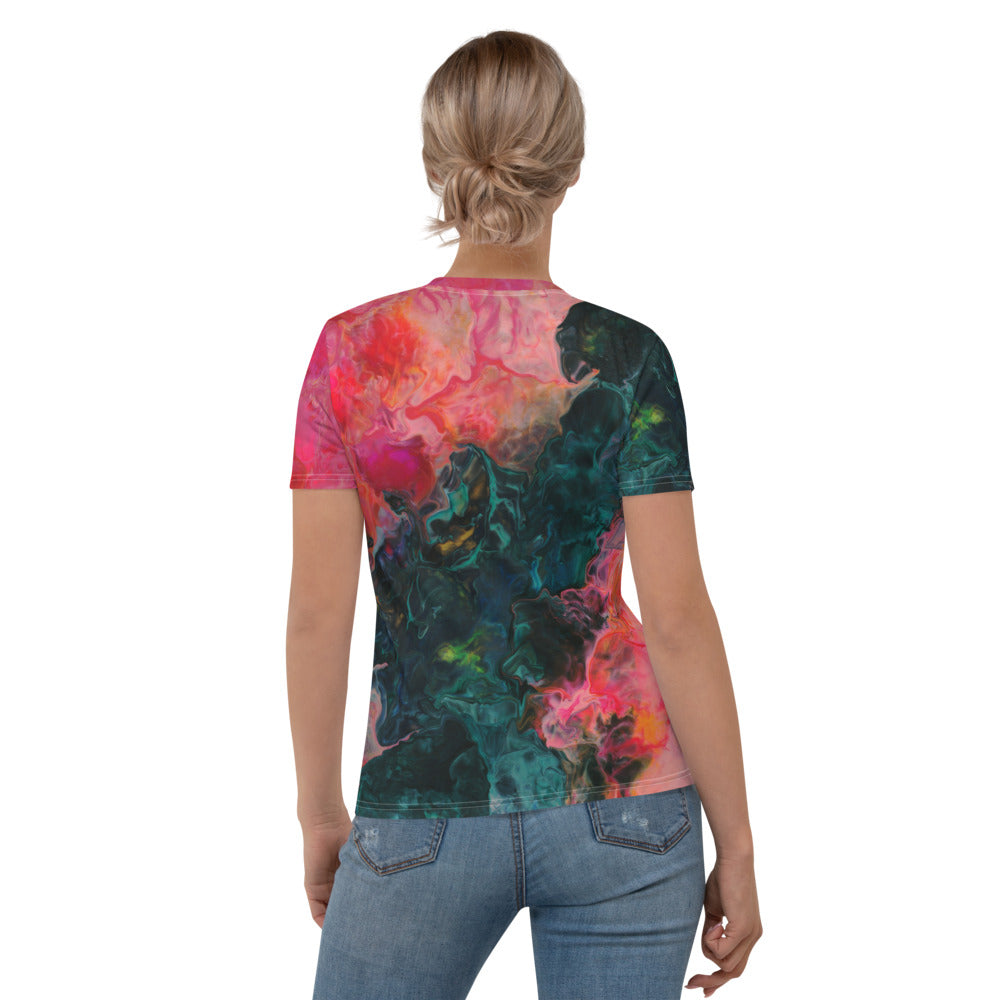 Feel the Borboleta Fitted Crew Neck T-Shirt