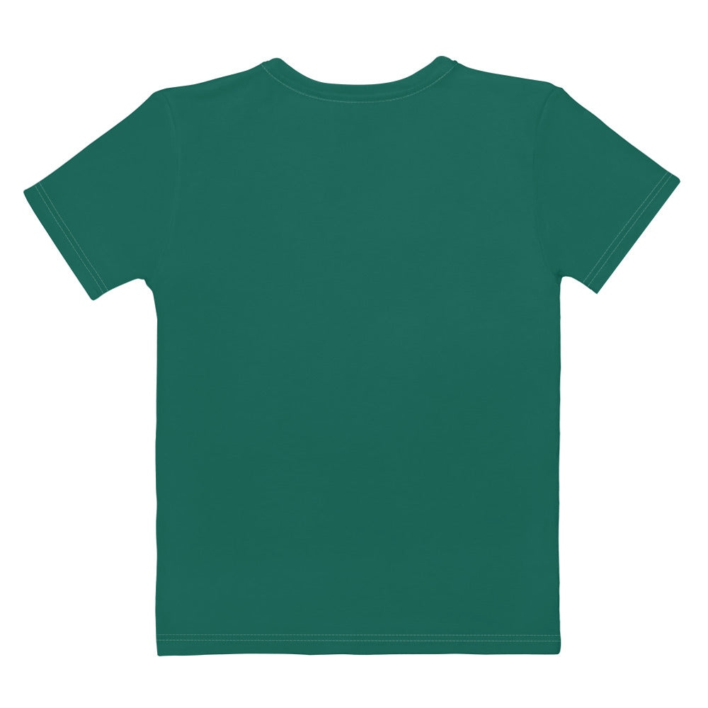 Bright Green Fitted Crew Neck T-Shirt