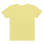 Butter Yellow Fitted Crew Neck T-Shirt