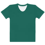 Bright Green Fitted Crew Neck T-Shirt